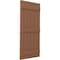 Ekena Millwork Americraft 6-Board, 3 Batten Exterior Real Wood Joined Board-n-Batten Shutters, ARW401BB621X77BTH, PR ARW401BB621X77BTH - alternate 9